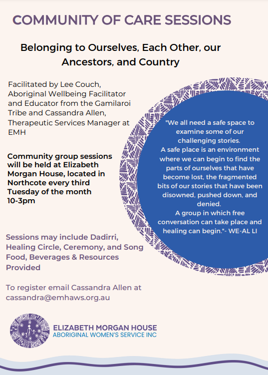 Community of Care Sessions